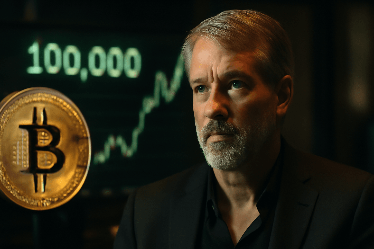 Analyst Predicts Bitcoin May Reach $100,000 Amid Saylor's Strategic Shift