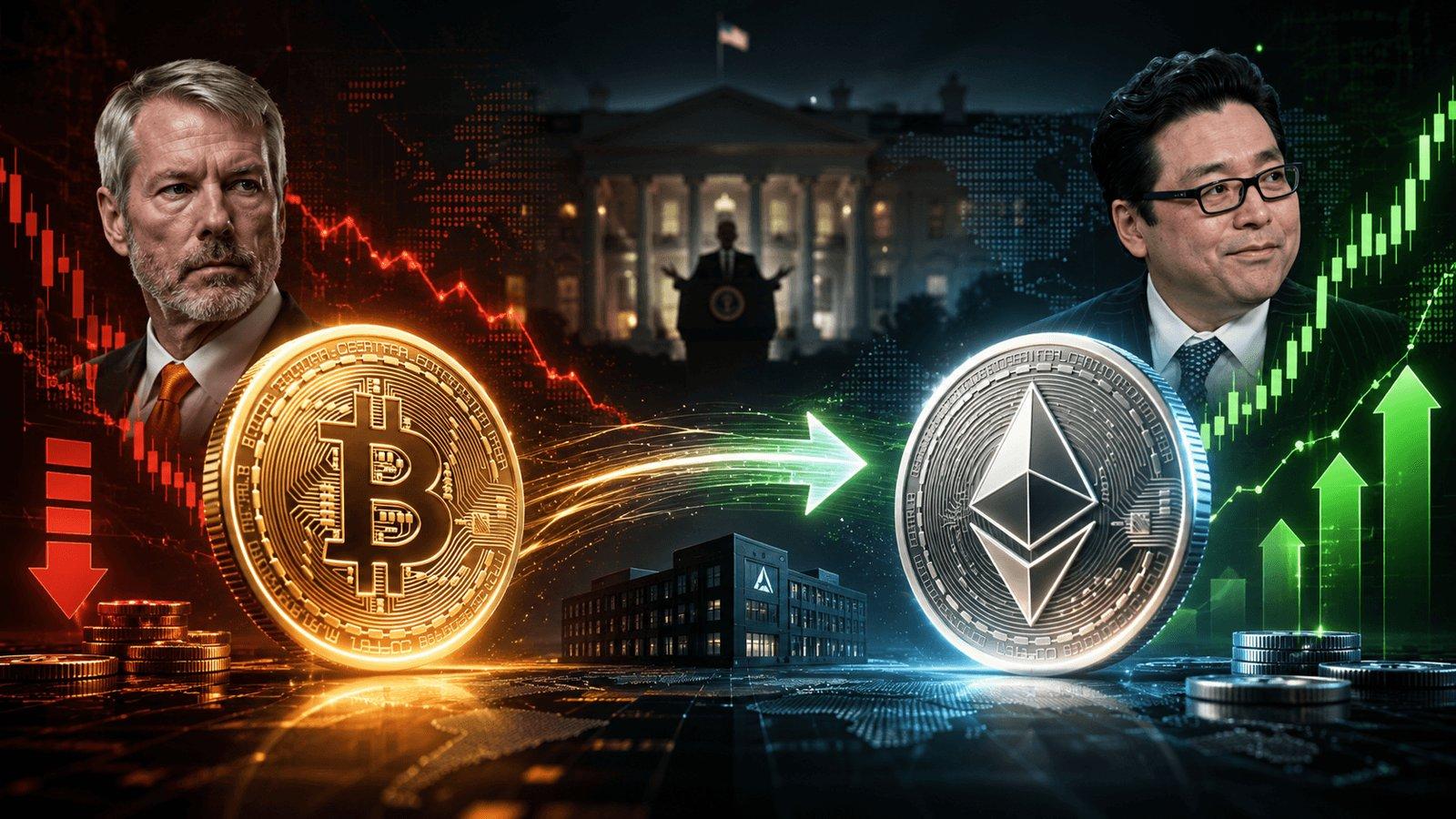 Shift in Crypto Strategies: BitMine Expands Ethereum Holdings While Strategy Offloads Bitcoin