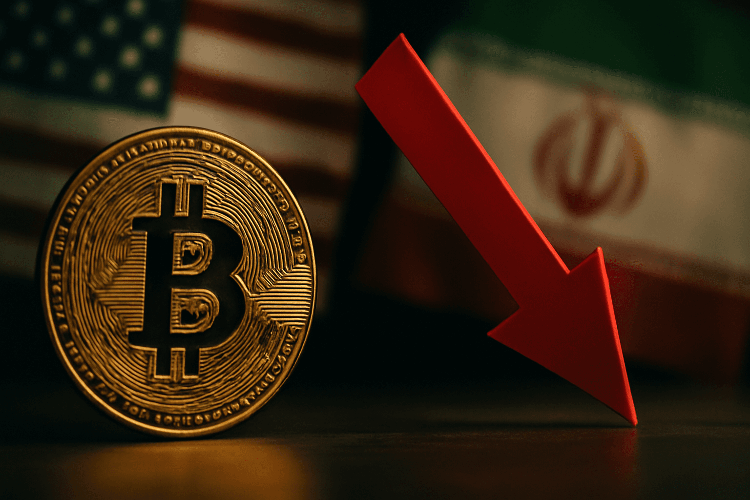 Bitcoin Faces Downward Pressure Amid Rising U.S.-Iran Tensions
