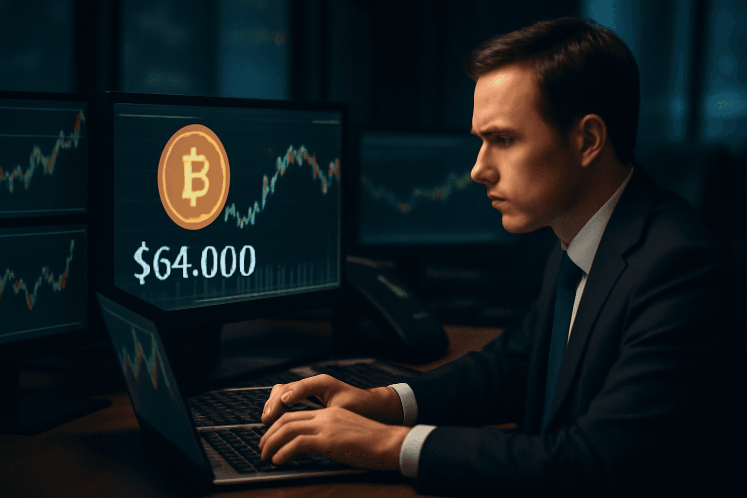 Major Players Invest $148 Million in Leveraged Positions Following Bitcoin's Rise to $64,000