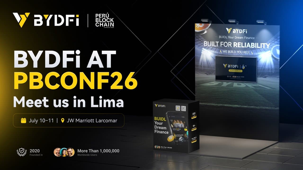 BYDFi Engages with LATAM Web3 Community at Peru Blockchain Conference 2026