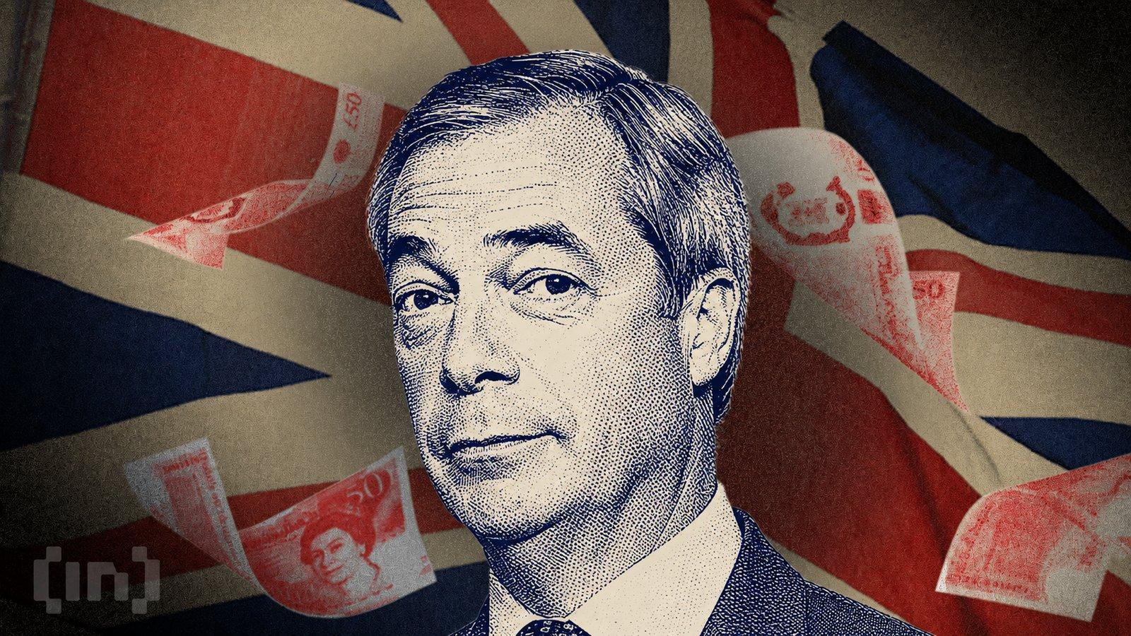 Nigel Farage's Crypto Lobbying Under Scrutiny Due to Lobbying Regulations