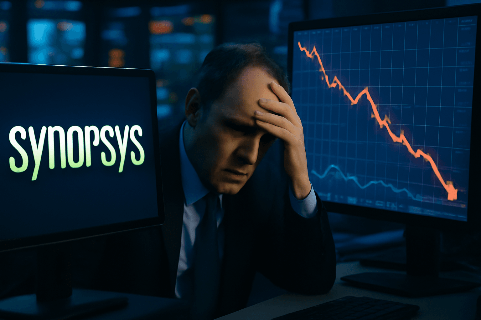 Synopsys Shares Drop Significantly Amid Semiconductor Market Downturn
