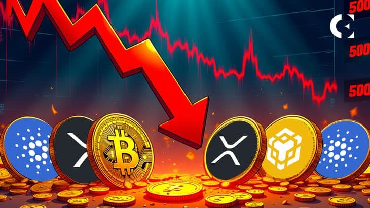Crypto Market Reaches Lowest Levels Since 2024, CoinGecko Reports