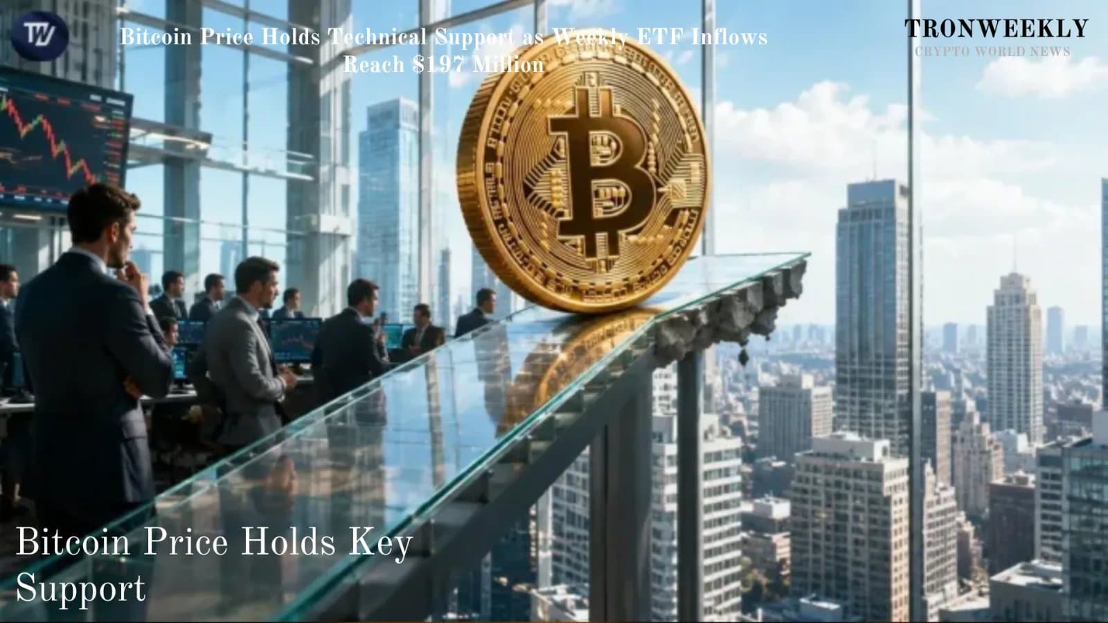 Bitcoin Maintains Key Support Level Amid Notable ETF Inflows
