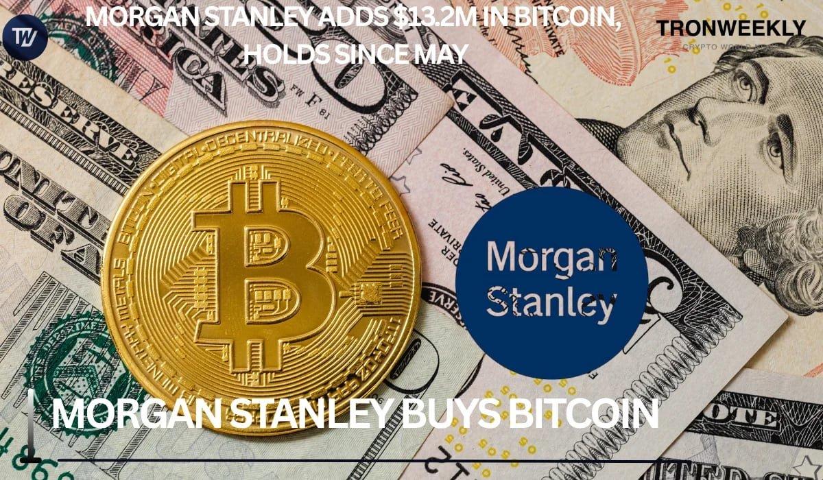Morgan Stanley Invests Further in Bitcoin Amid Ongoing Market Changes
