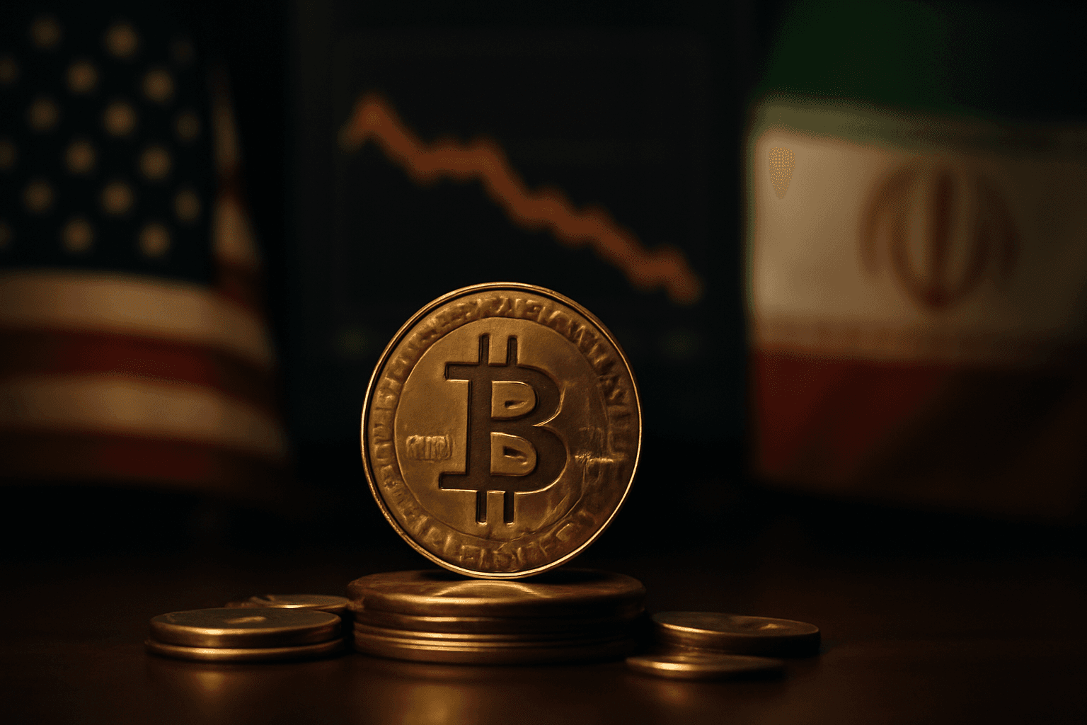 Bitcoin Struggles as US-Iran Tensions Impact Market Confidence