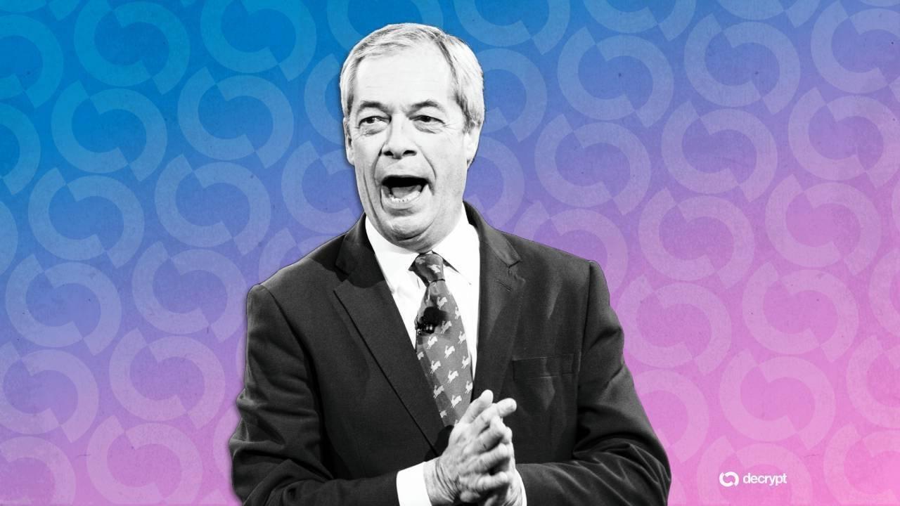 Farage Faces Investigation by UK Standards Authority for Alleged Crypto Lobbying