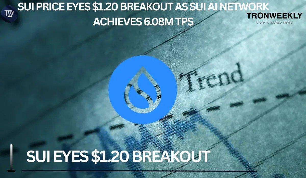 SUI Price Aims for $1.20 as Sui AI Network Achieves Milestone Performance