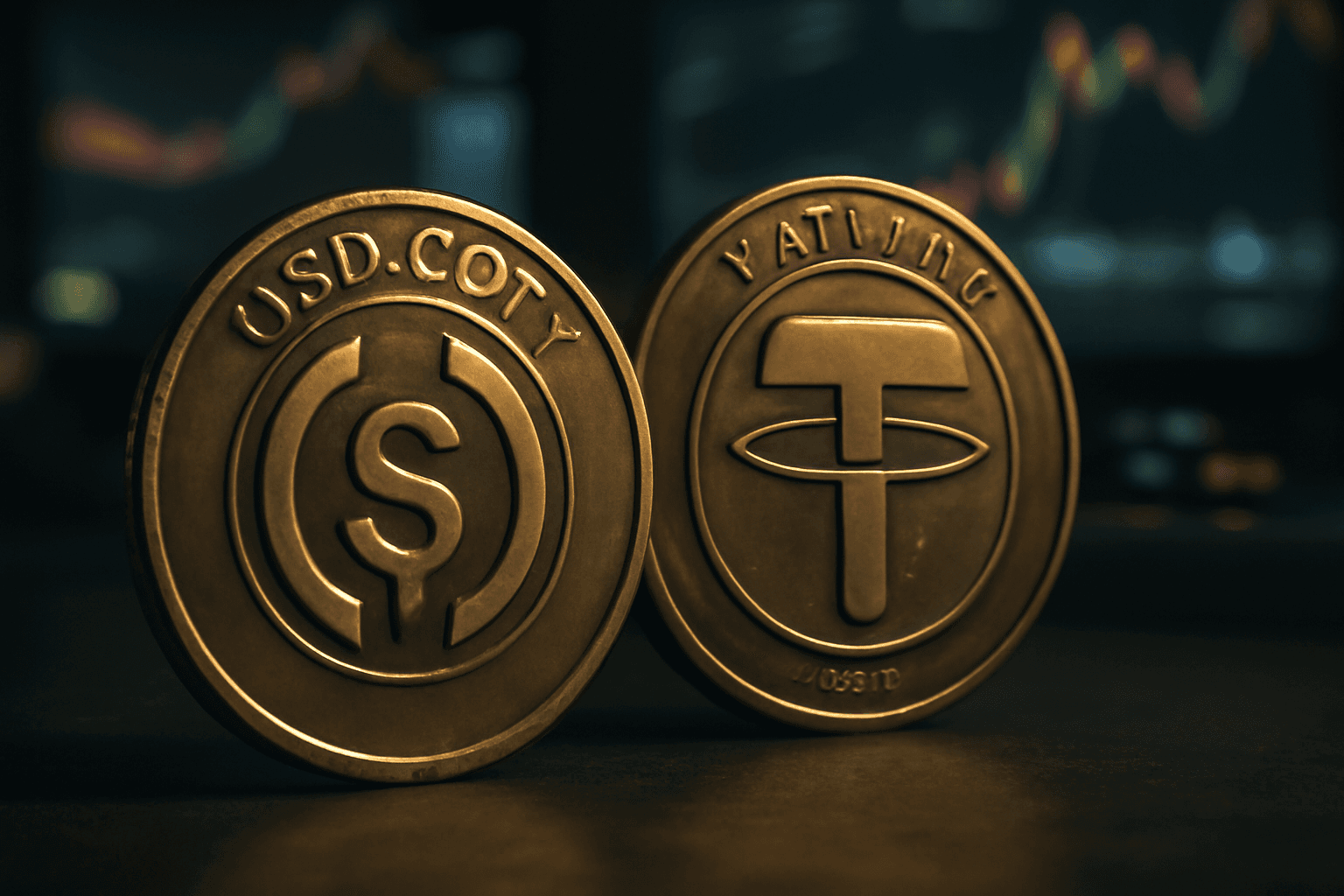 Circle Surges Ahead of Tether as USDC Records Impressive Trading Volumes