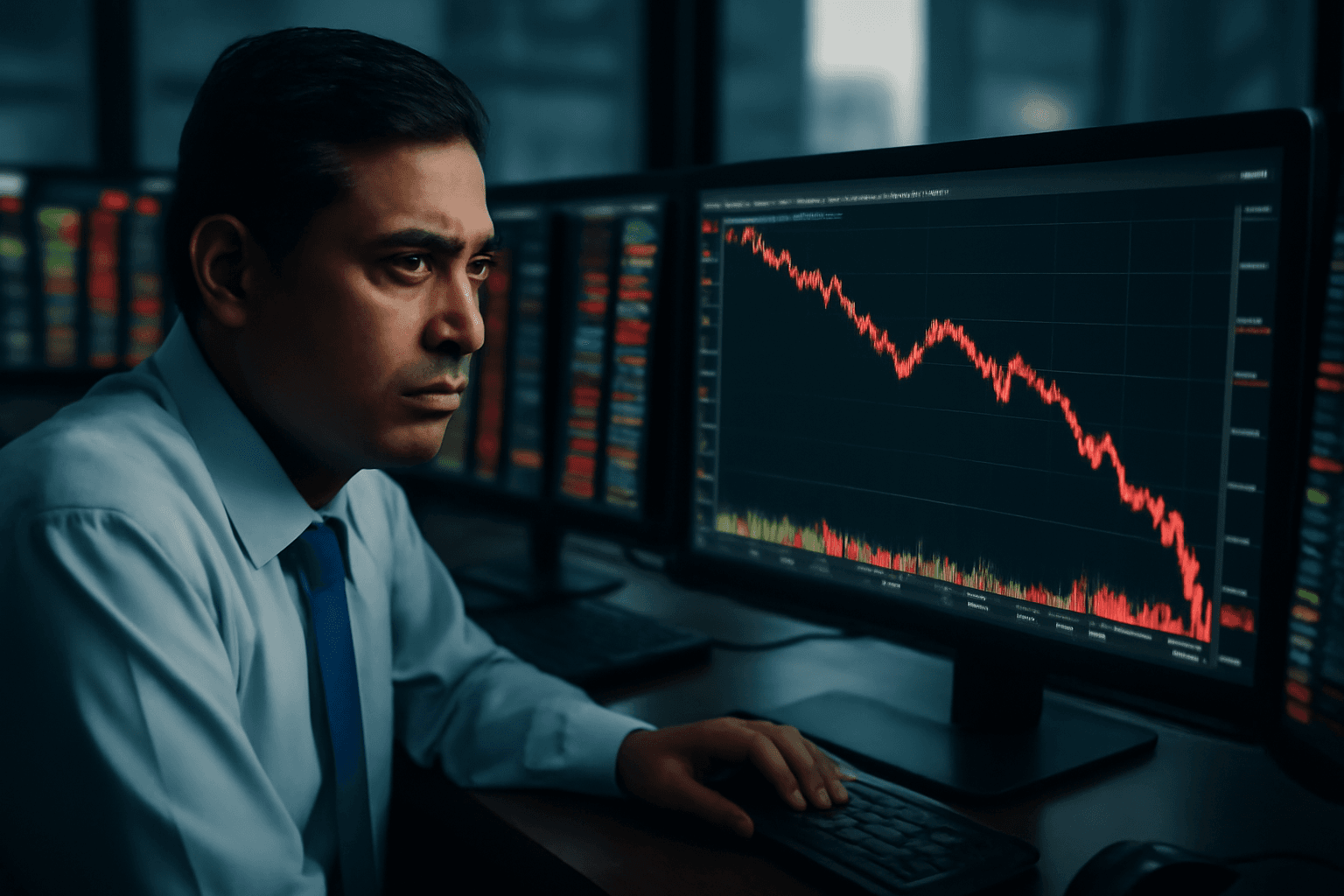 Indian Markets Experience Major Fluctuations Amid Global Tensions