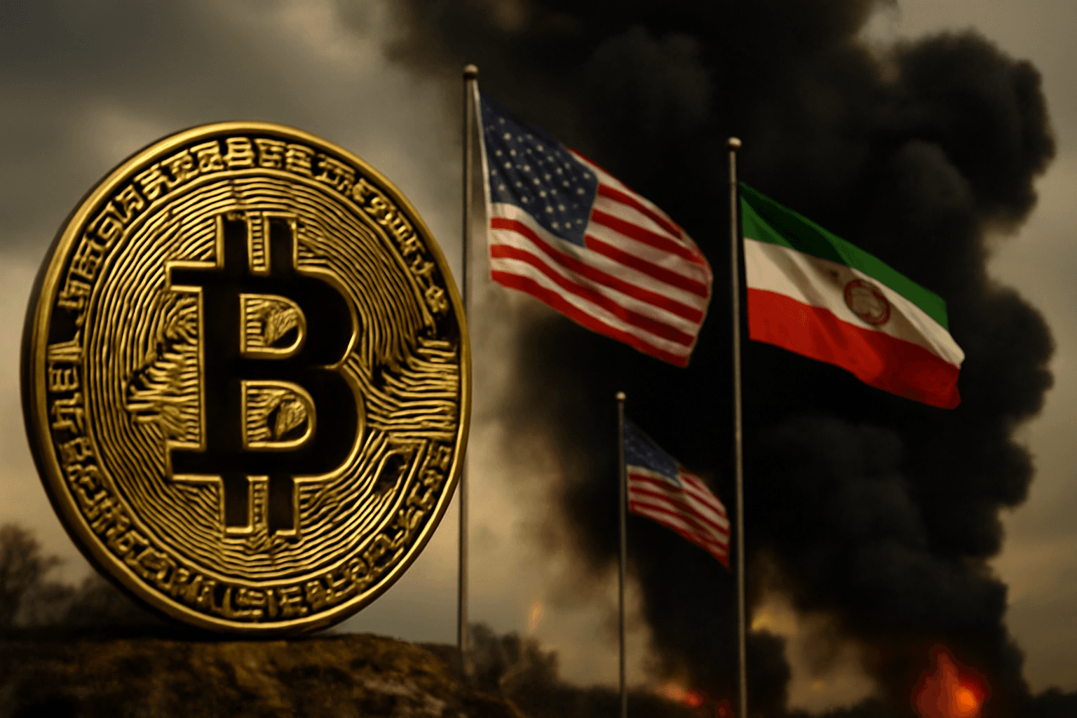 Bitcoin Faces Critical $60K Challenge Amid U.S.-Iran Tensions