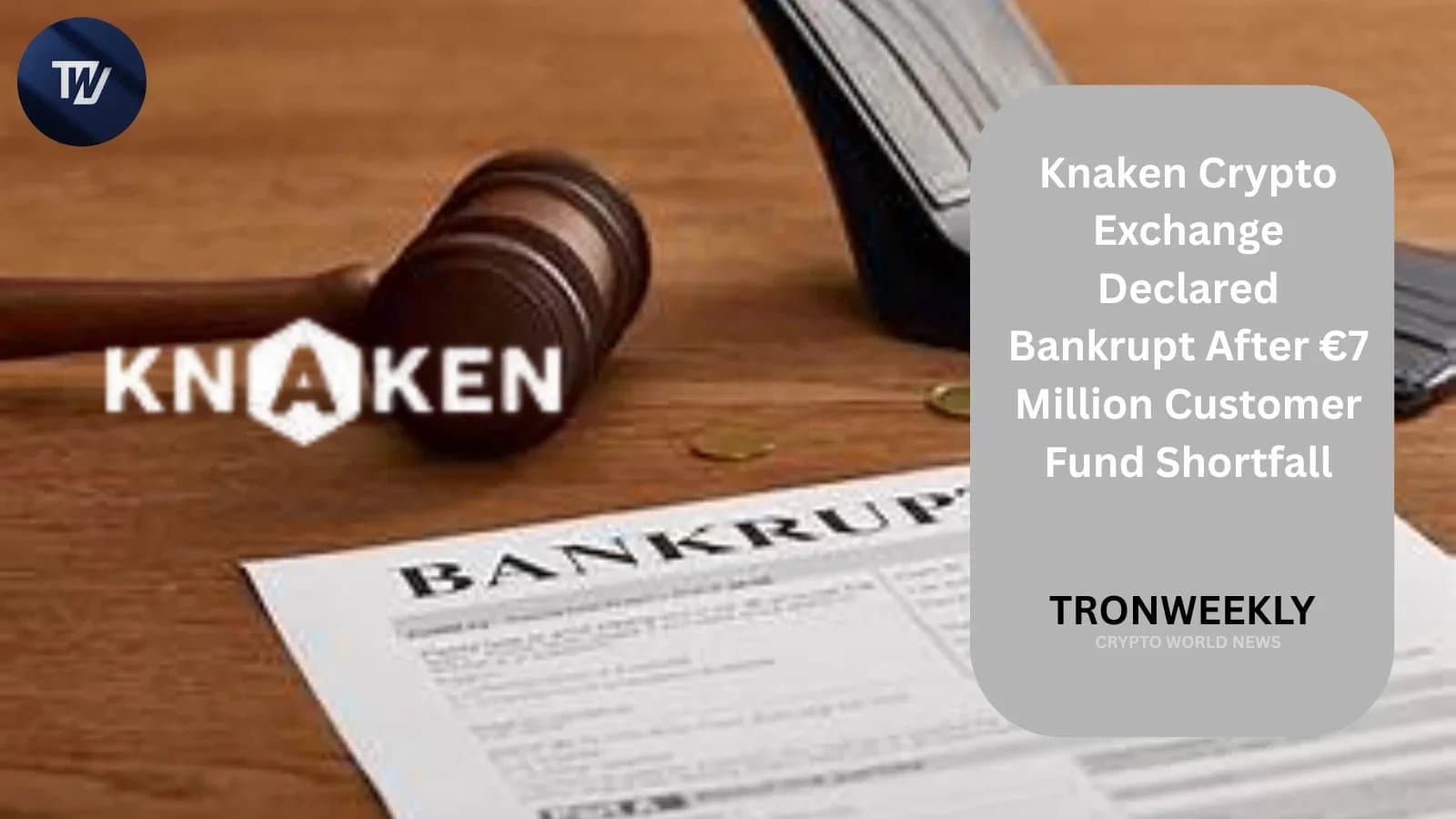 Dutch Crypto Exchange Knaken Files for Bankruptcy Amid Missing Customer Funds