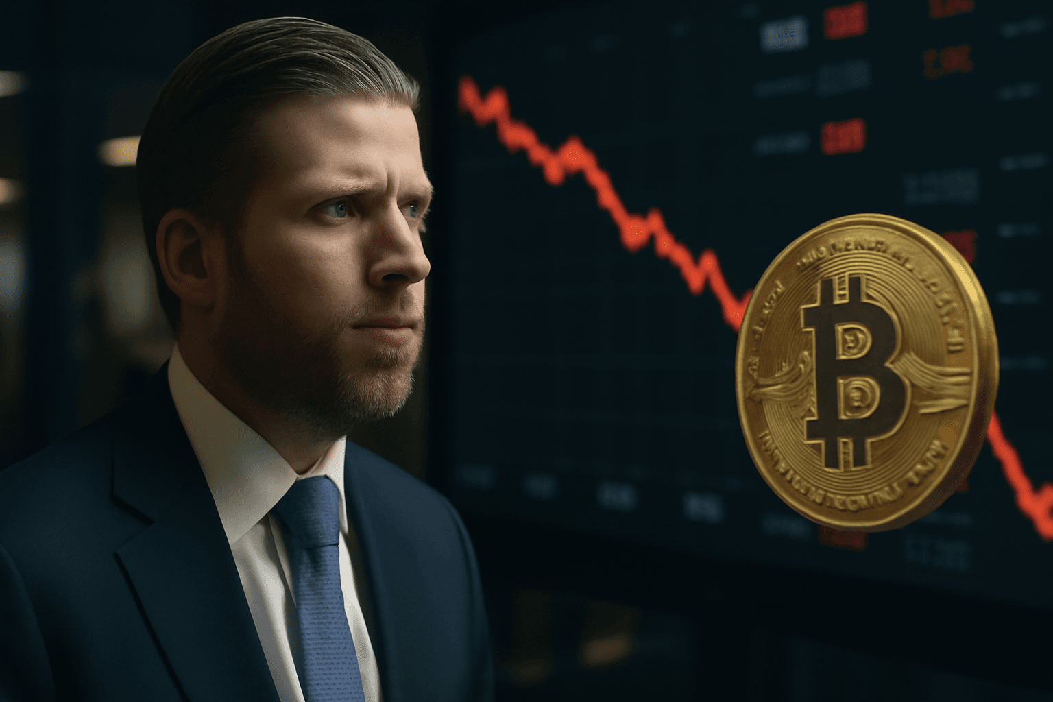 Eric Trump's American Bitcoin Stock Plummets Over 95%, Erasing $600 Million in Value