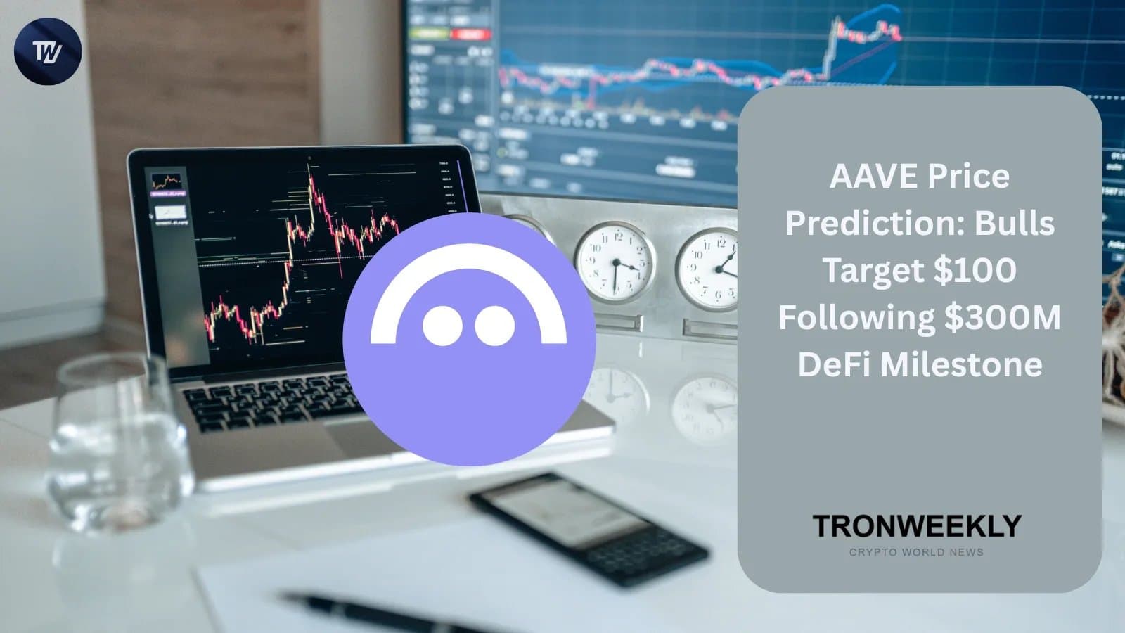 AAVE Price Surge Aims for $100 After Major DeFi Achievement