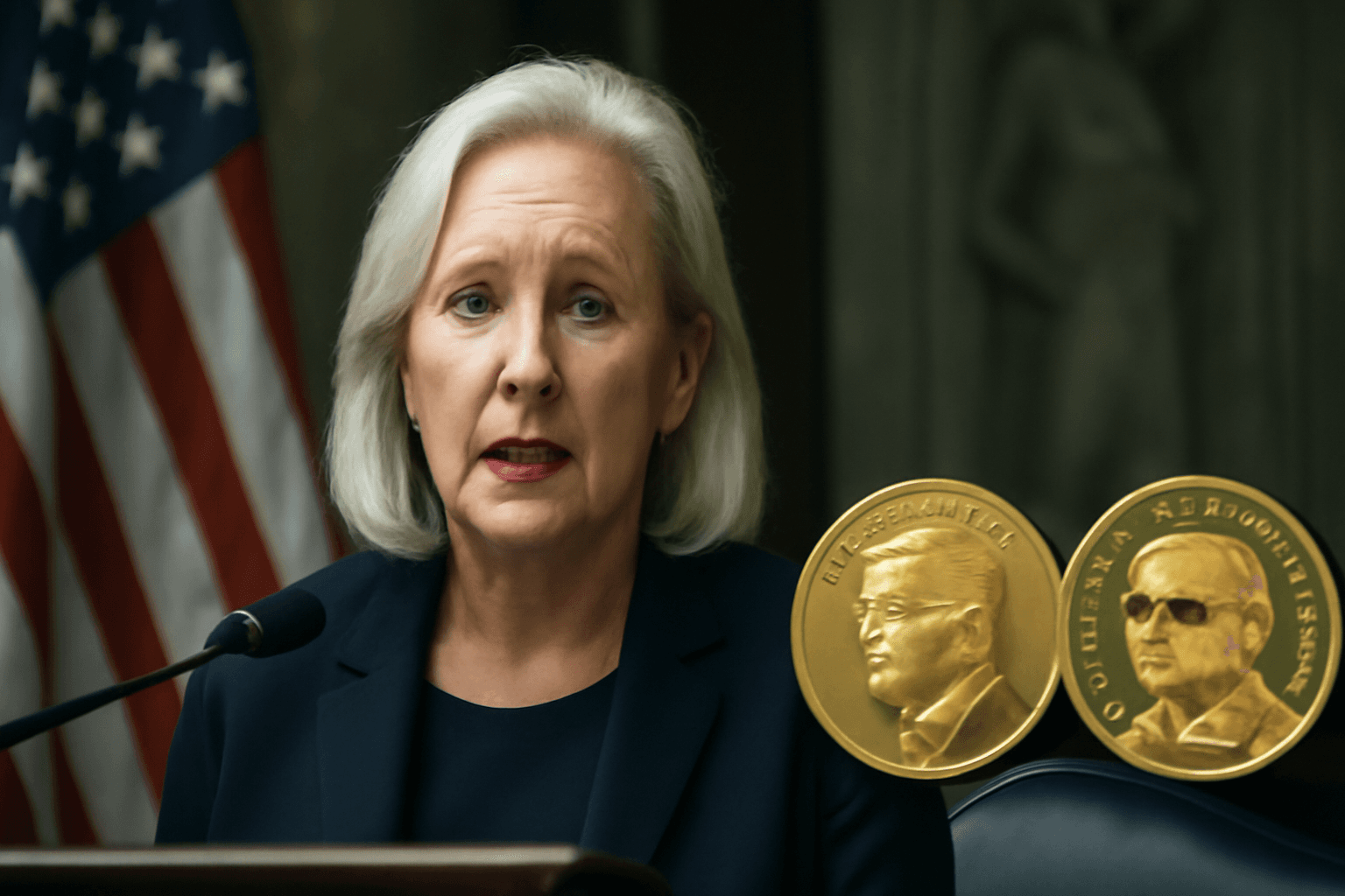 Senator Gillibrand Pushes for Moratorium on Memecoins Linked to Trump and Officials