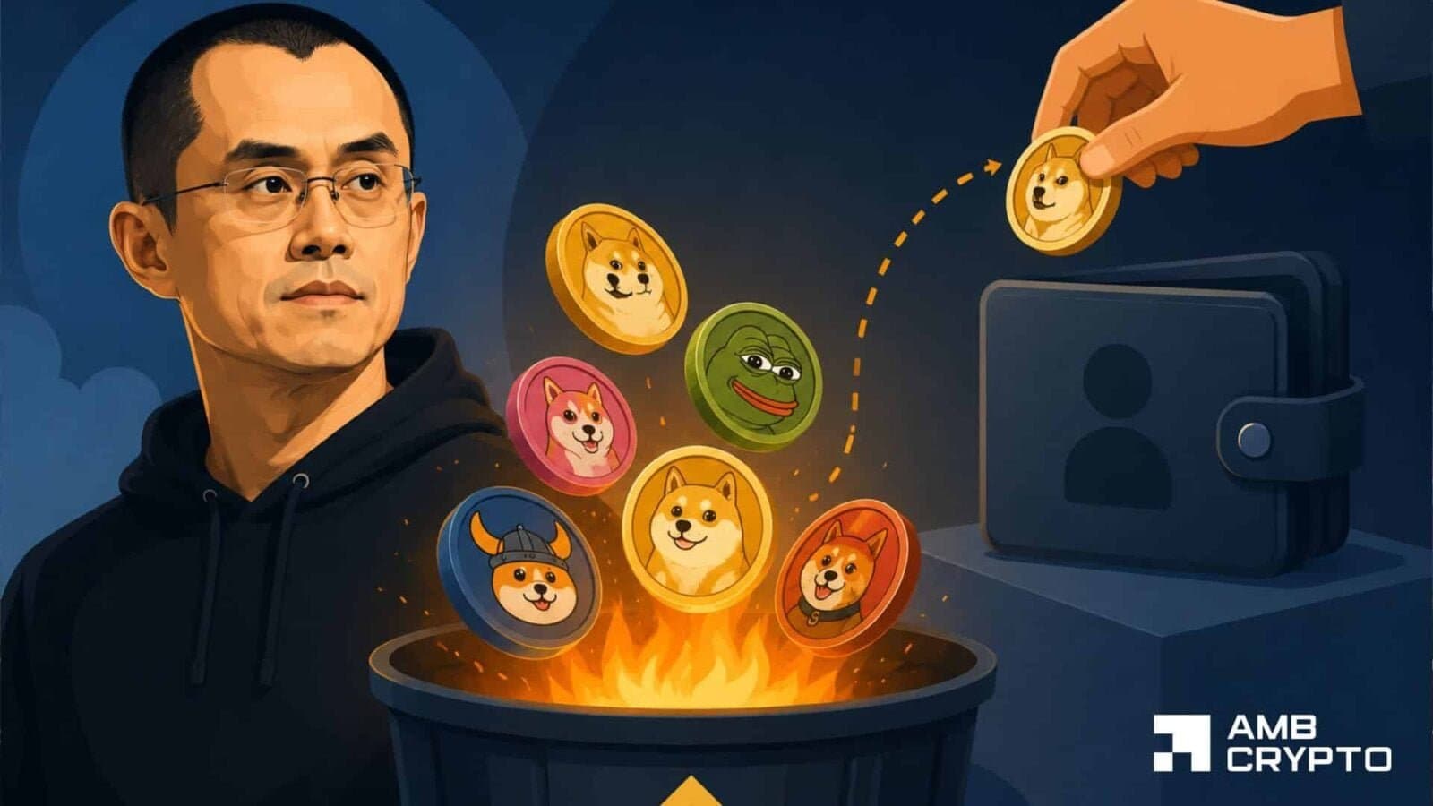 CZ's Billion-Dollar Memecoin Burn: A Temporary Fix or a Meaningful Shift?