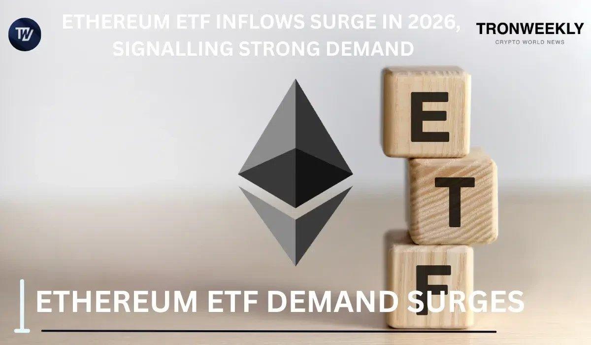 Ethereum ETFs Experience Notable Investment Inflows in 2026