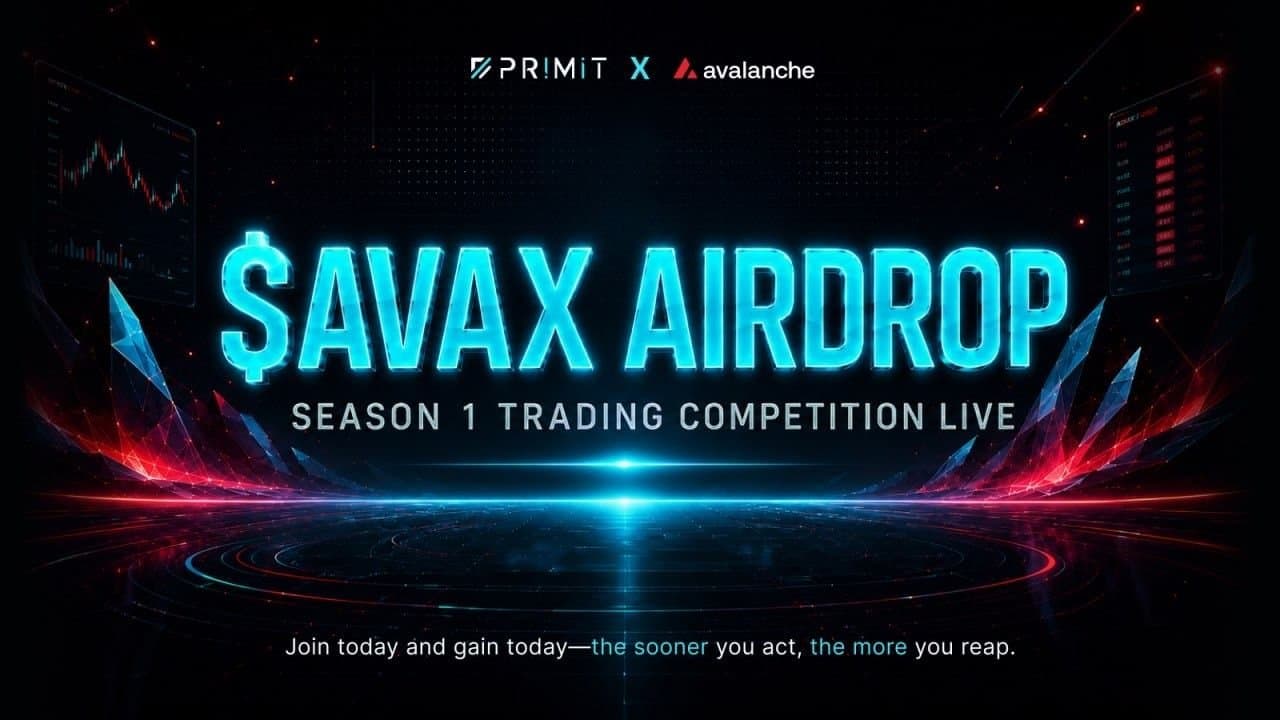 Primit Kicks Off Avalanche Season 1 with a $100,000 Trading Incentive