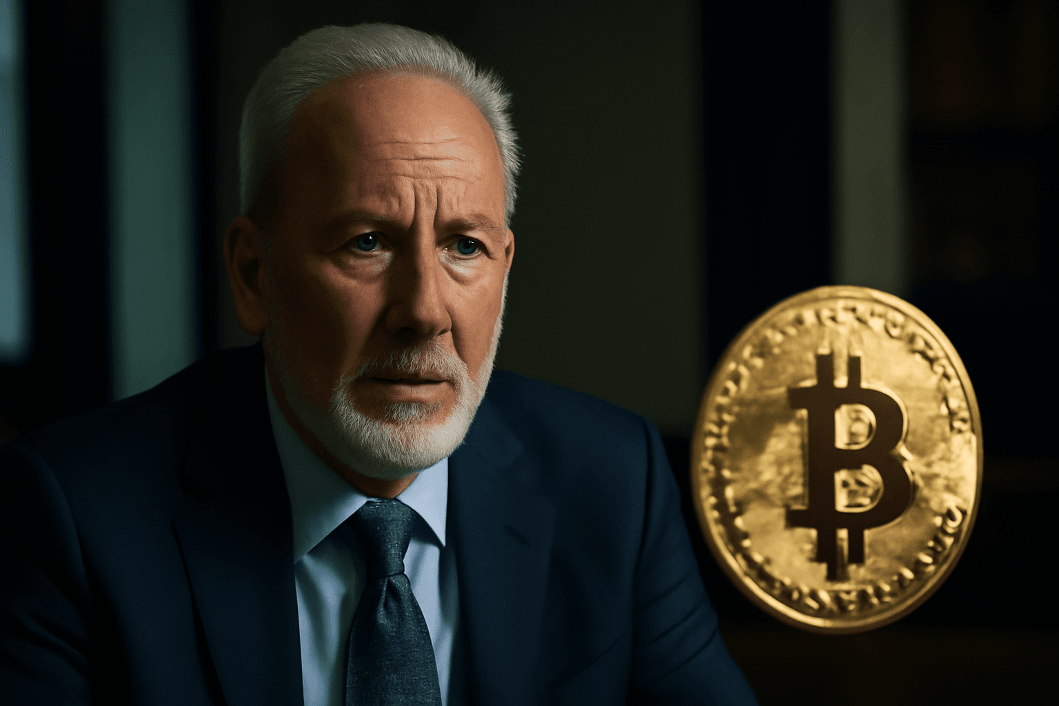 Peter Schiff Claims Strategy's Bitcoin Sales Resemble a Ponzi Scheme