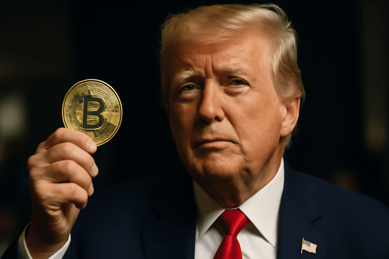 Trump Embraces Cryptocurrency During Launch of New Investment Accounts