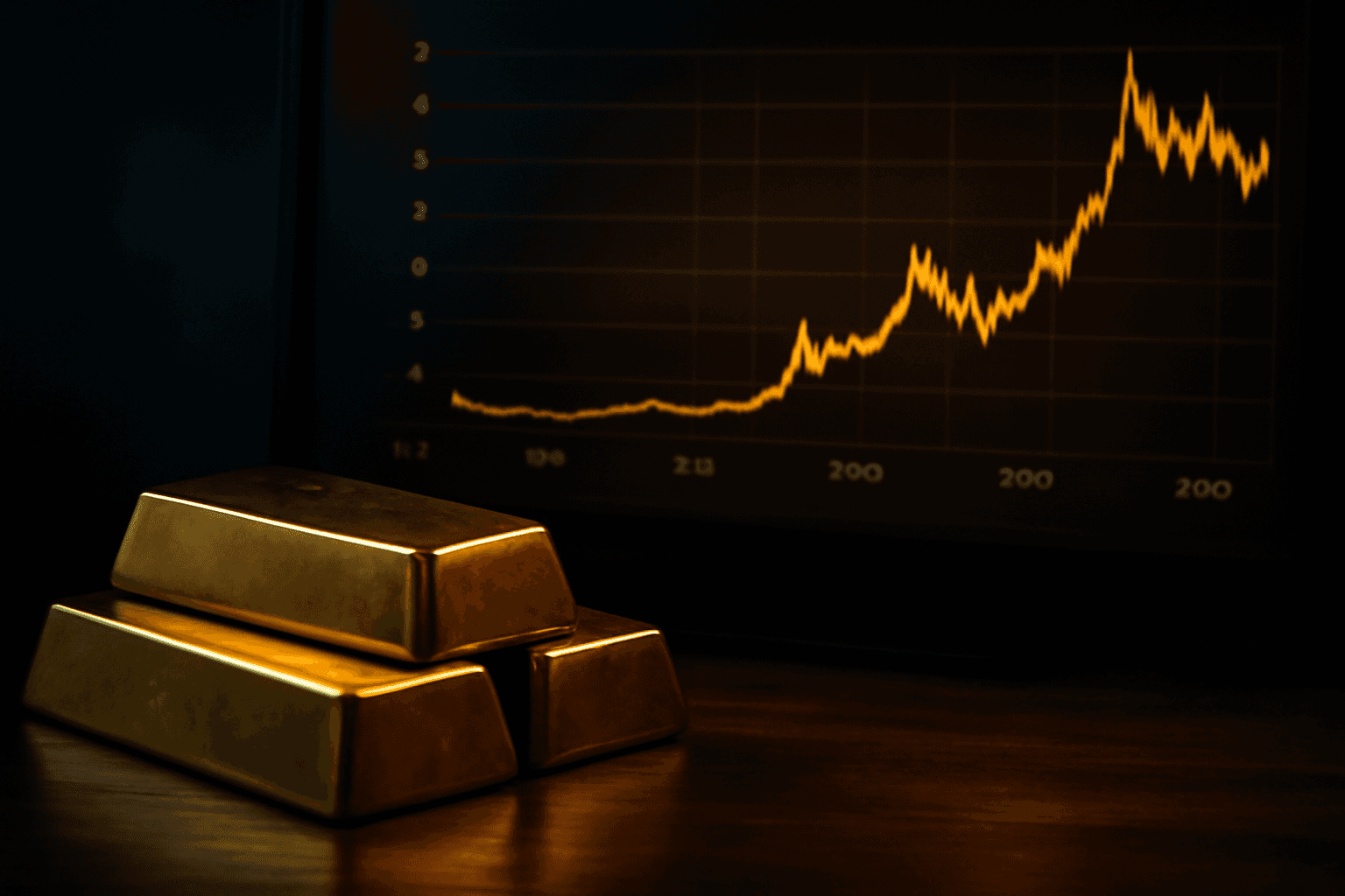 Gold's Price Evolution Over 50 Years: Key Insights from the Charts