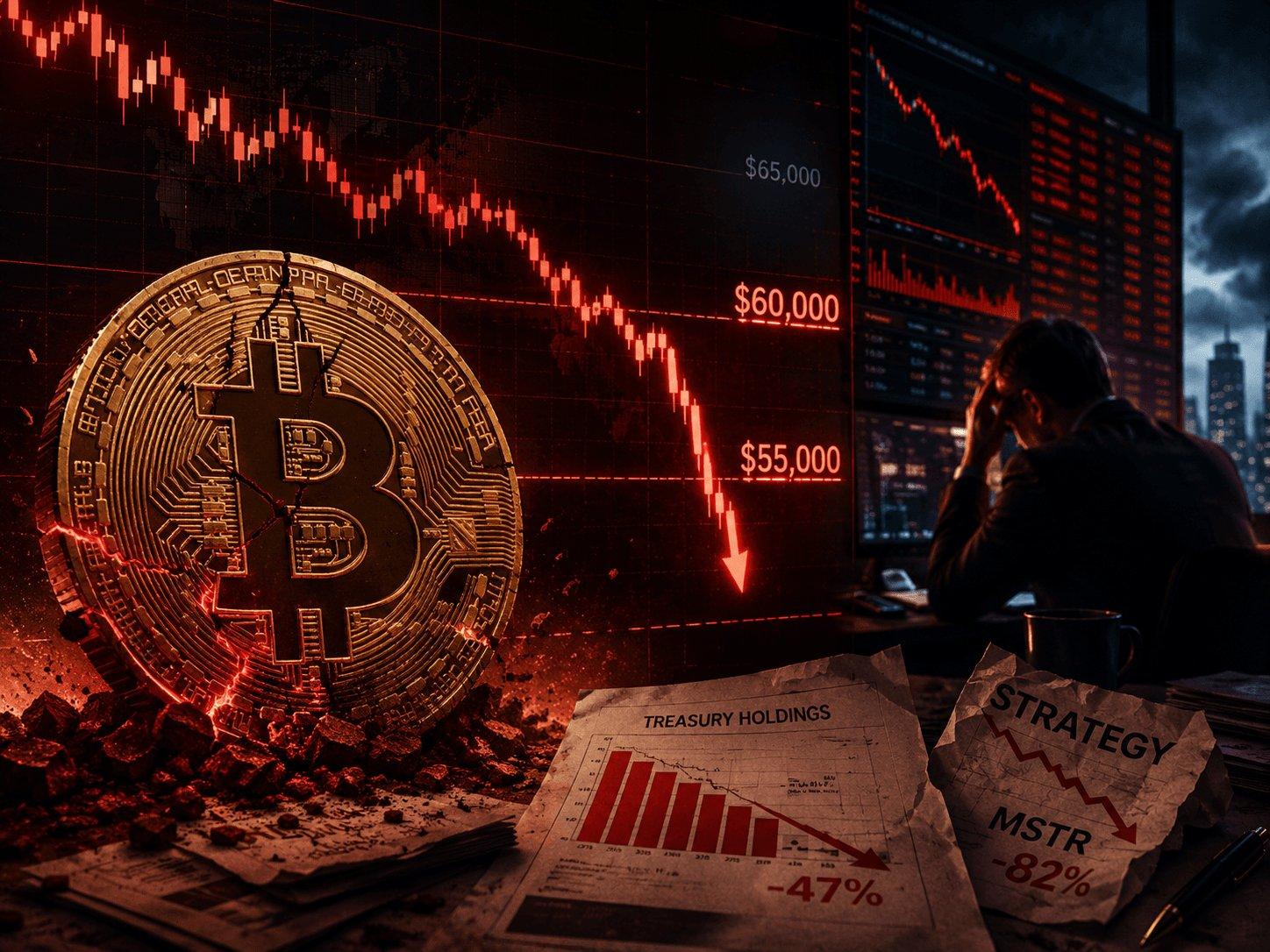 Is Bitcoin on the Brink of Declining to $55,000?