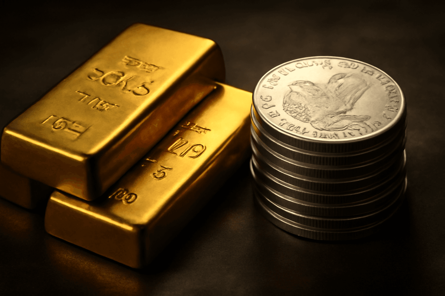 Gold and Silver Show Strong Gains as Their Ratio Drops to 66.9