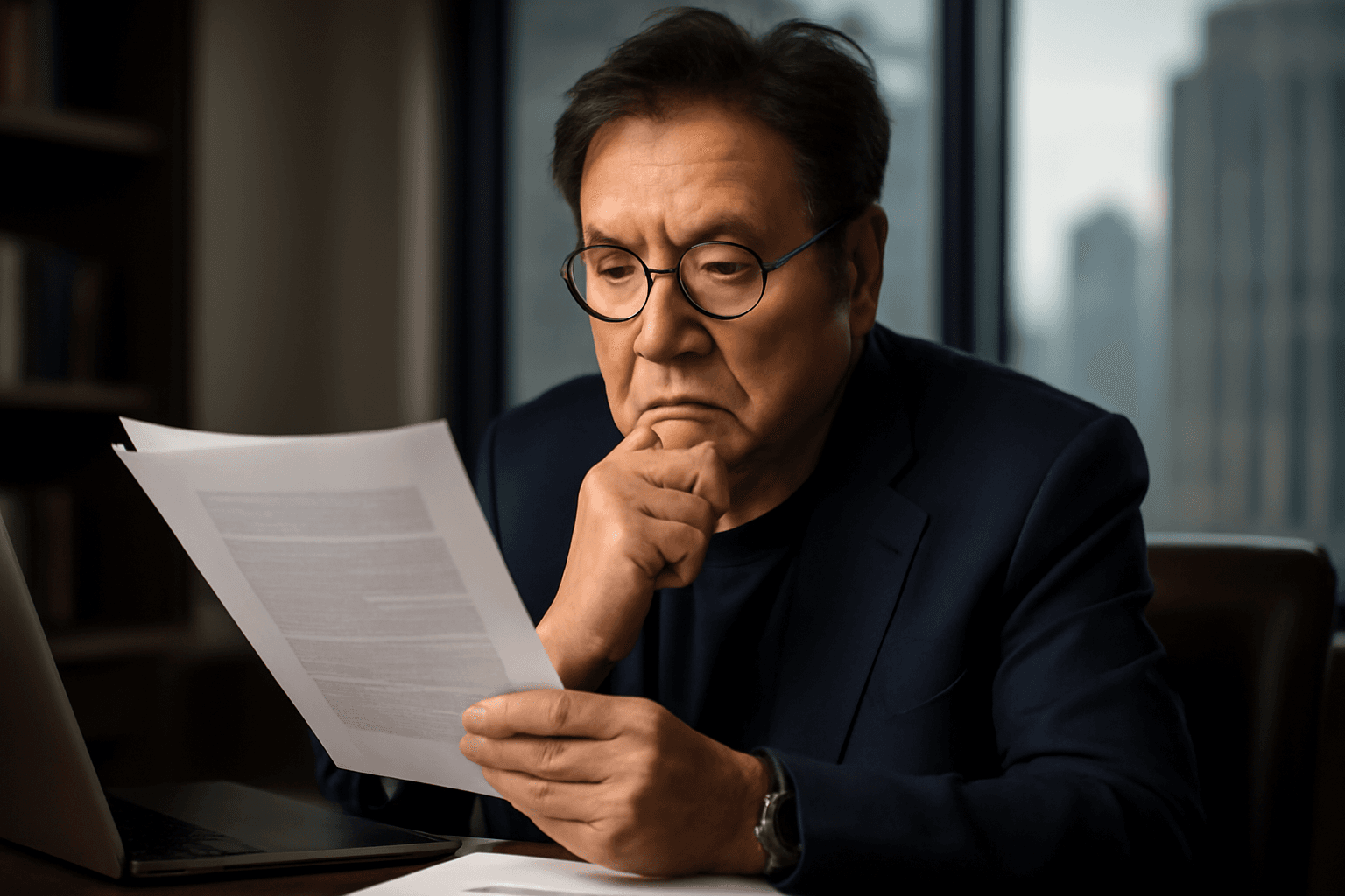 Robert Kiyosaki's Perspective on Global Finance Transformed After Reviewing Jim Rickards' Manuscript