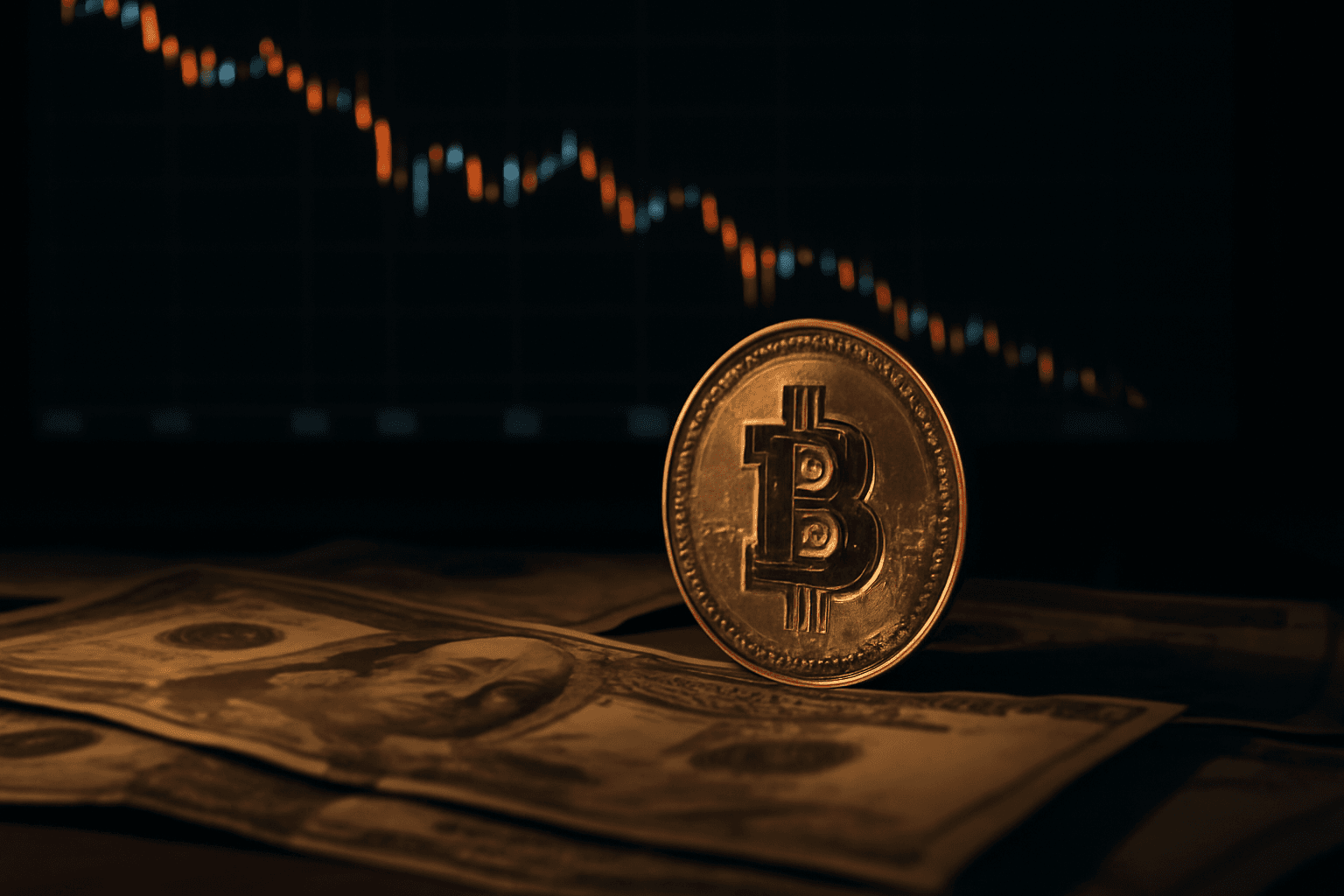 Bitcoin Trades at Record Discount on Coinbase Hinting at Falling U.S. Interest