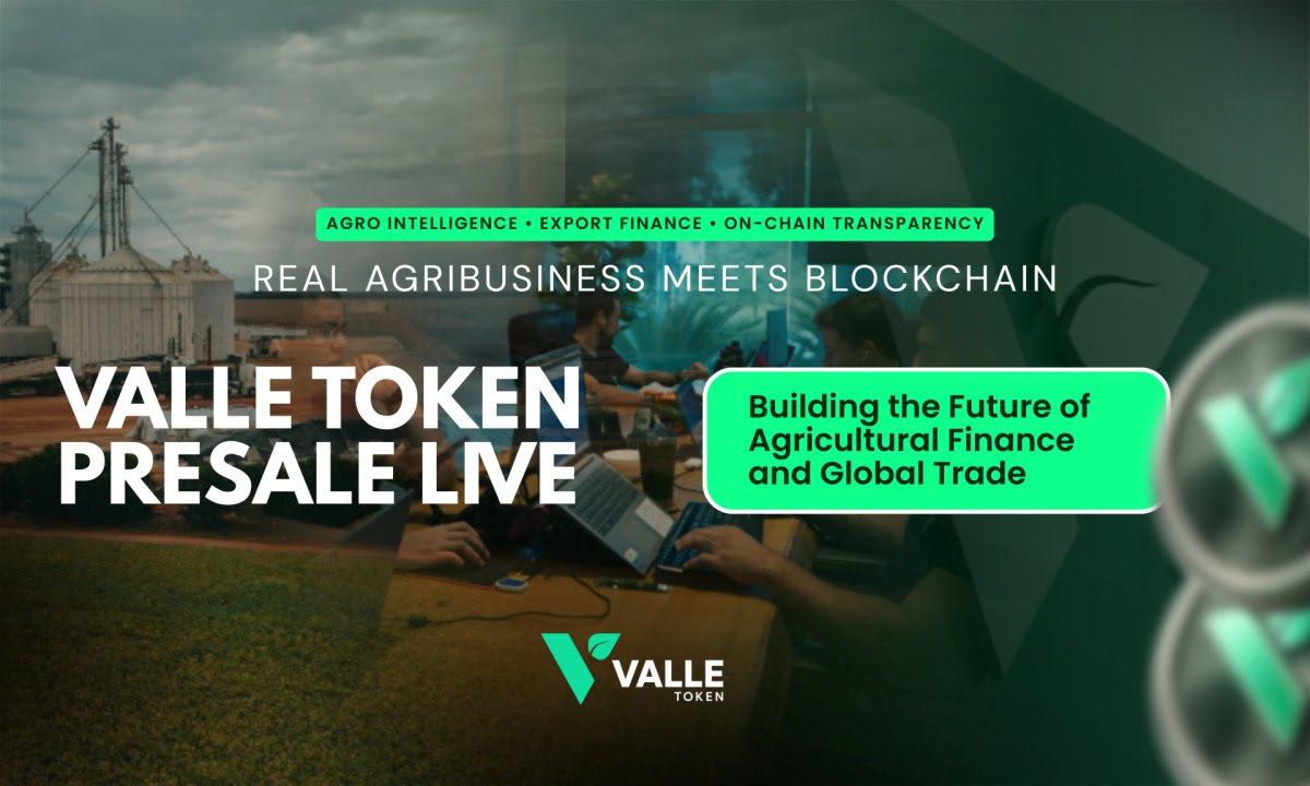 Valle Capital Token Introduces Innovative Ecosystem for Agribusiness and Real-World Assets