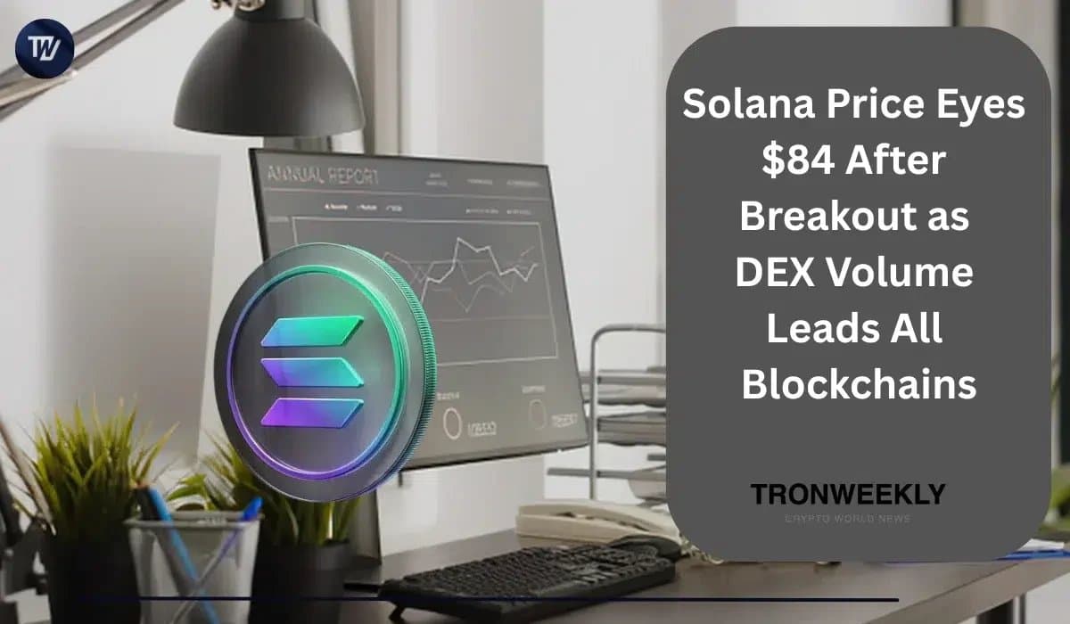 Solana's Price Movement Hints at Potential Surge Towards $84
