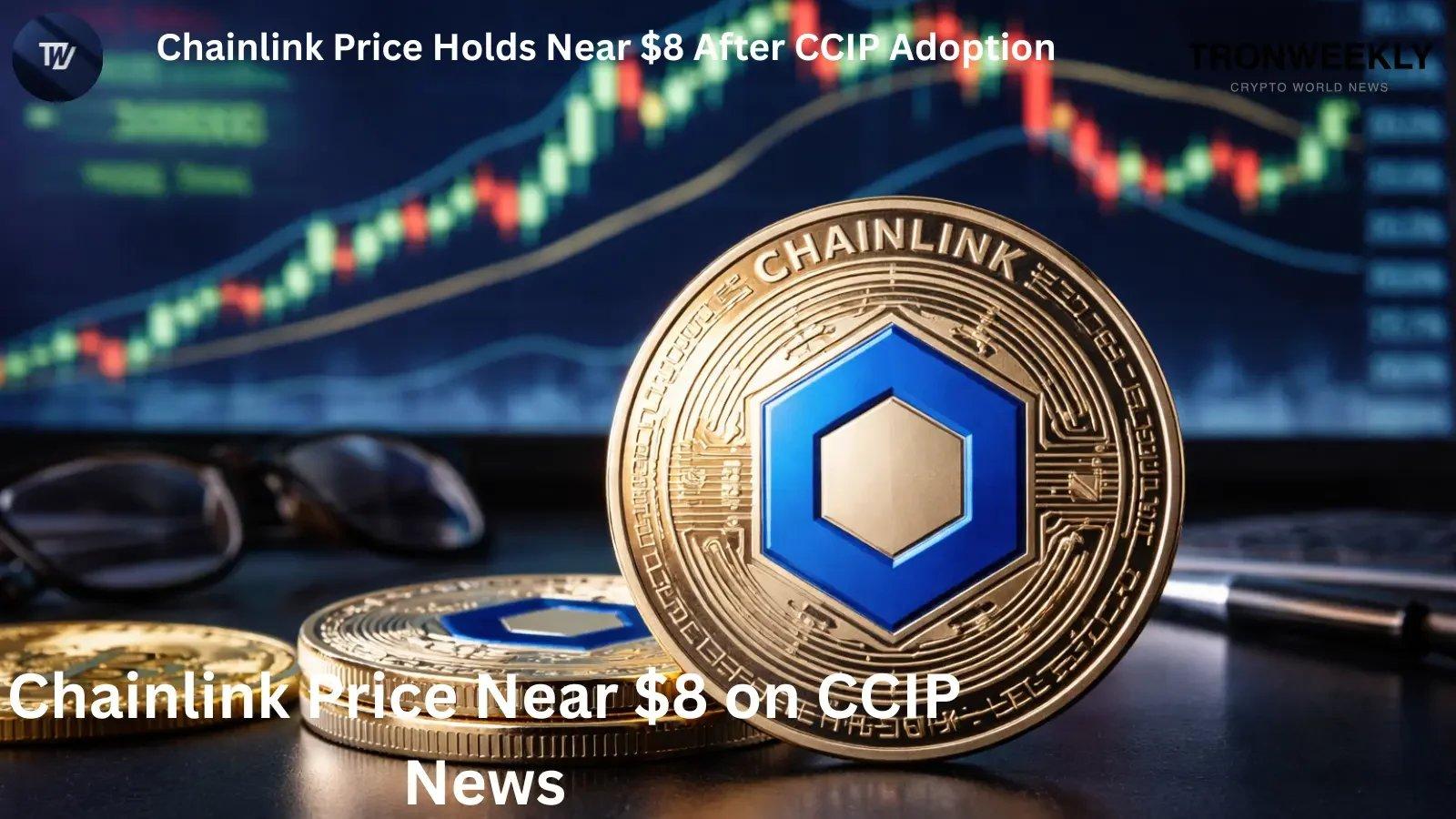 Chainlink's Resilience at $7.97 Following CCIP Adoption by Commerzite