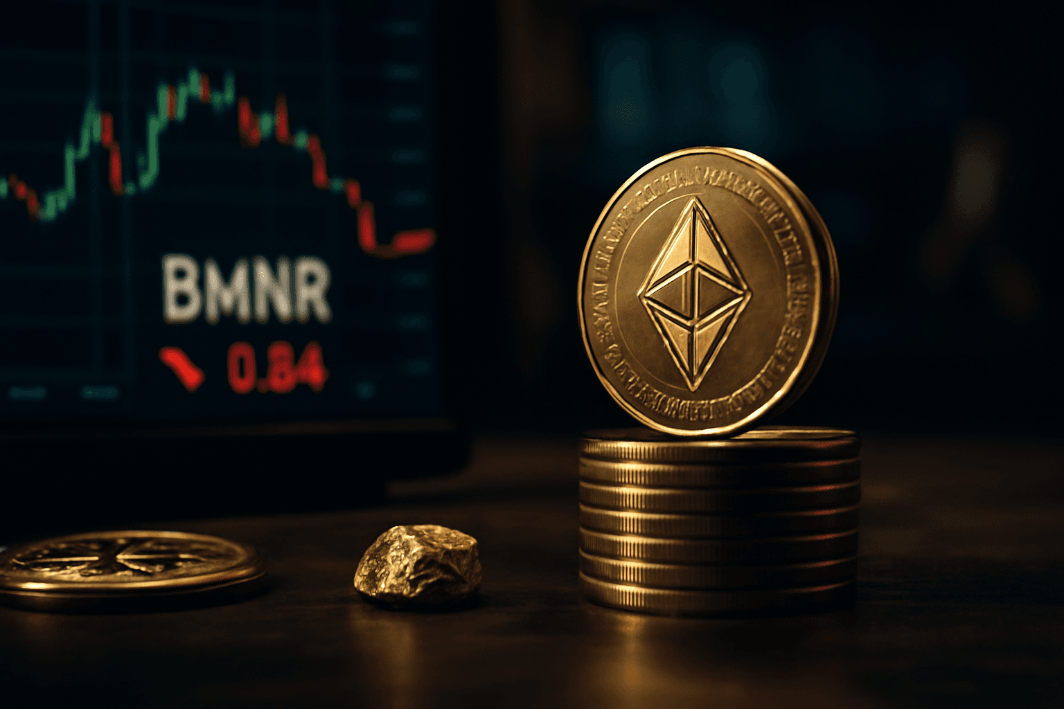 Bitmine Expands ETH Holdings Amid Declining BMNR Stock