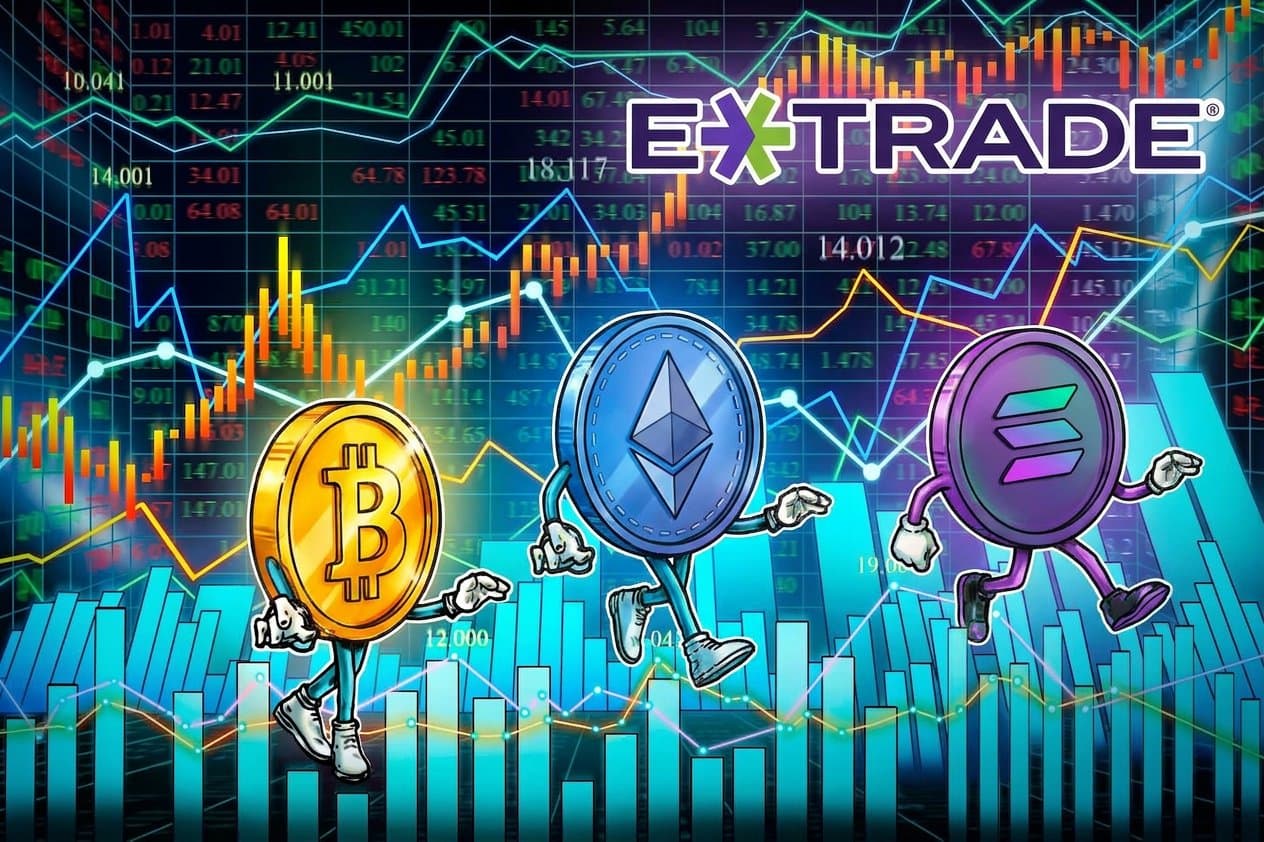 E*TRADE Expands Crypto Offerings with New Trading Options